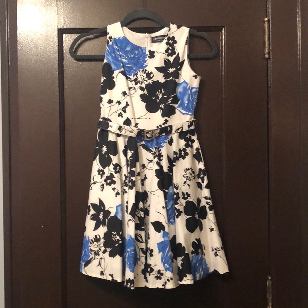 Black butterfly brand girls formal dress